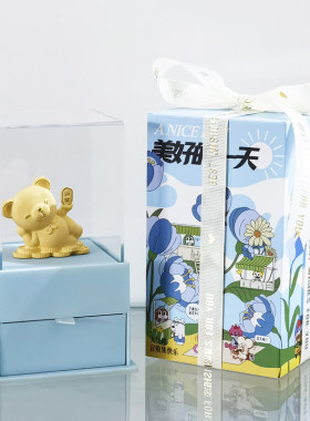 可爱萌趣小熊摆件生日礼物装饰品