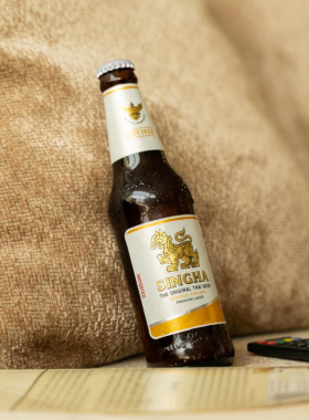 泰国原装进口啤酒 胜狮拉格黄啤酒 SINGHA 听罐瓶装整箱精酿啤酒