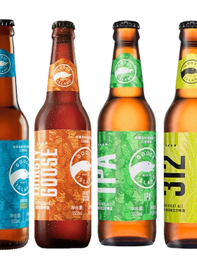 鹅岛IPA/312/嘎嘎鹅/野鹅/贪杯鹅 Goose Island 精酿啤酒瓶装整箱