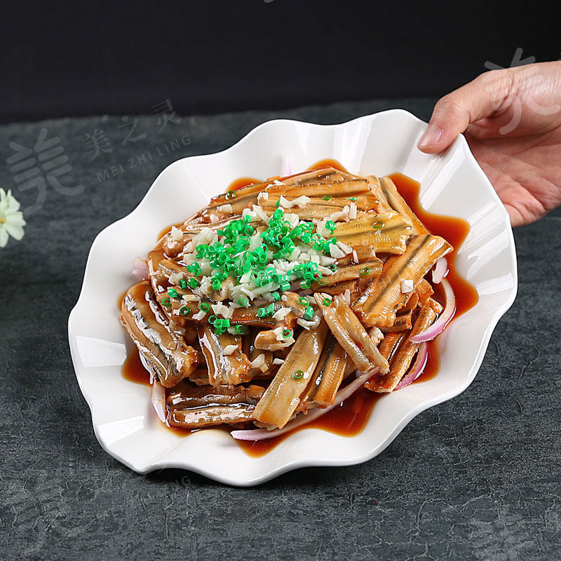 仿真菜品模型假菜食物黄鳝条
