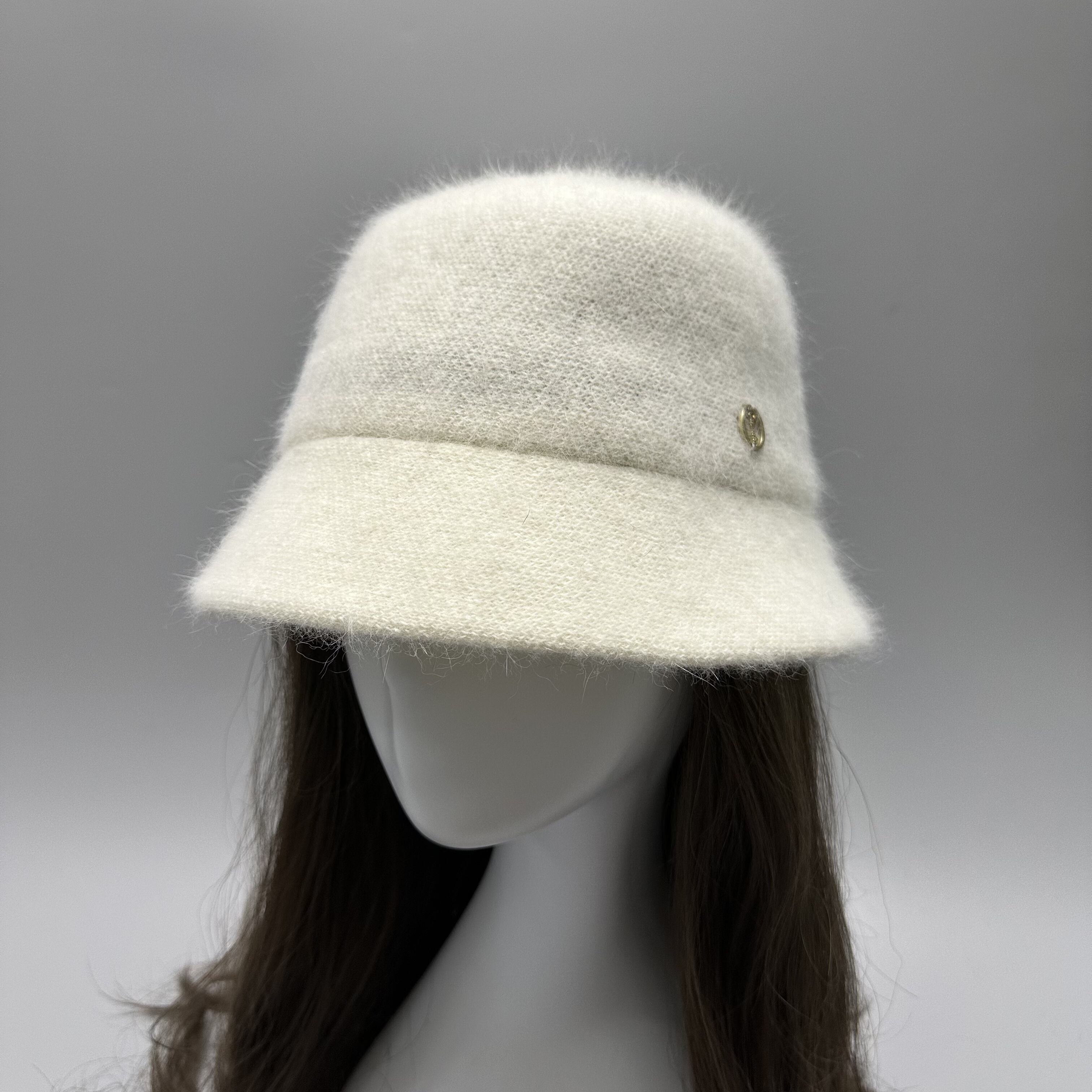 2025新款韩版兔毛羊毛渔夫帽女秋冬百搭休闲时尚法式画家帽显脸小