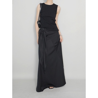 AIRROOM度假风系带设计感半身裙