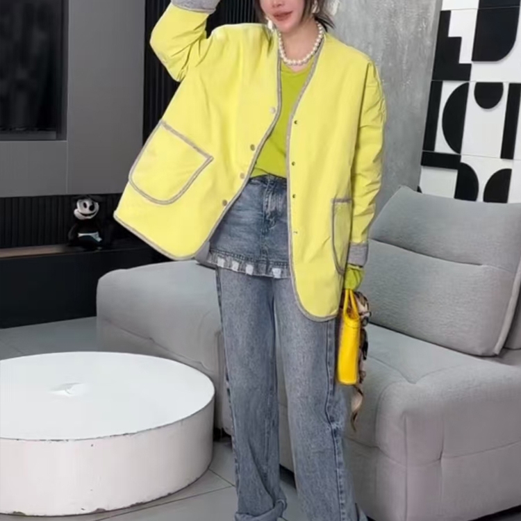 时尚双面穿外套女宽松欧货