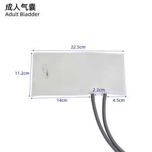 套配件 管长30CM监护仪血压袖 血压袖 带TPU气囊经久耐用双管