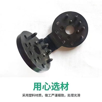 遮阳网防晒固定卡扣圆形黑网专用