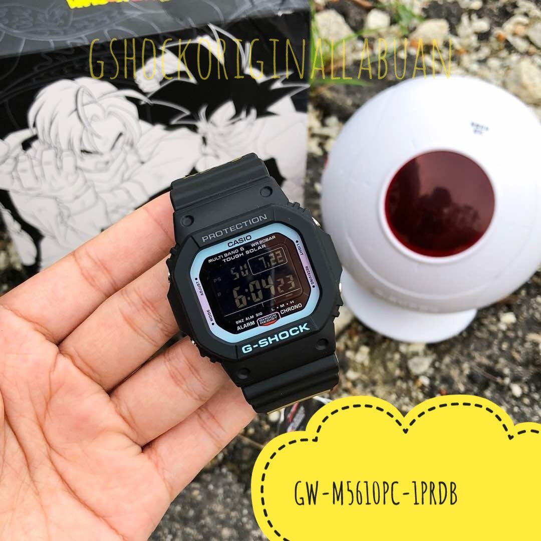 卡西欧 g-shock七龙珠联名王者之蓝防水电波太阳能 gw-m5610pc-1