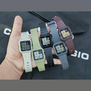20W 新款 卡西欧Casio复古方块手表男防水学生情侣双显小方表LF
