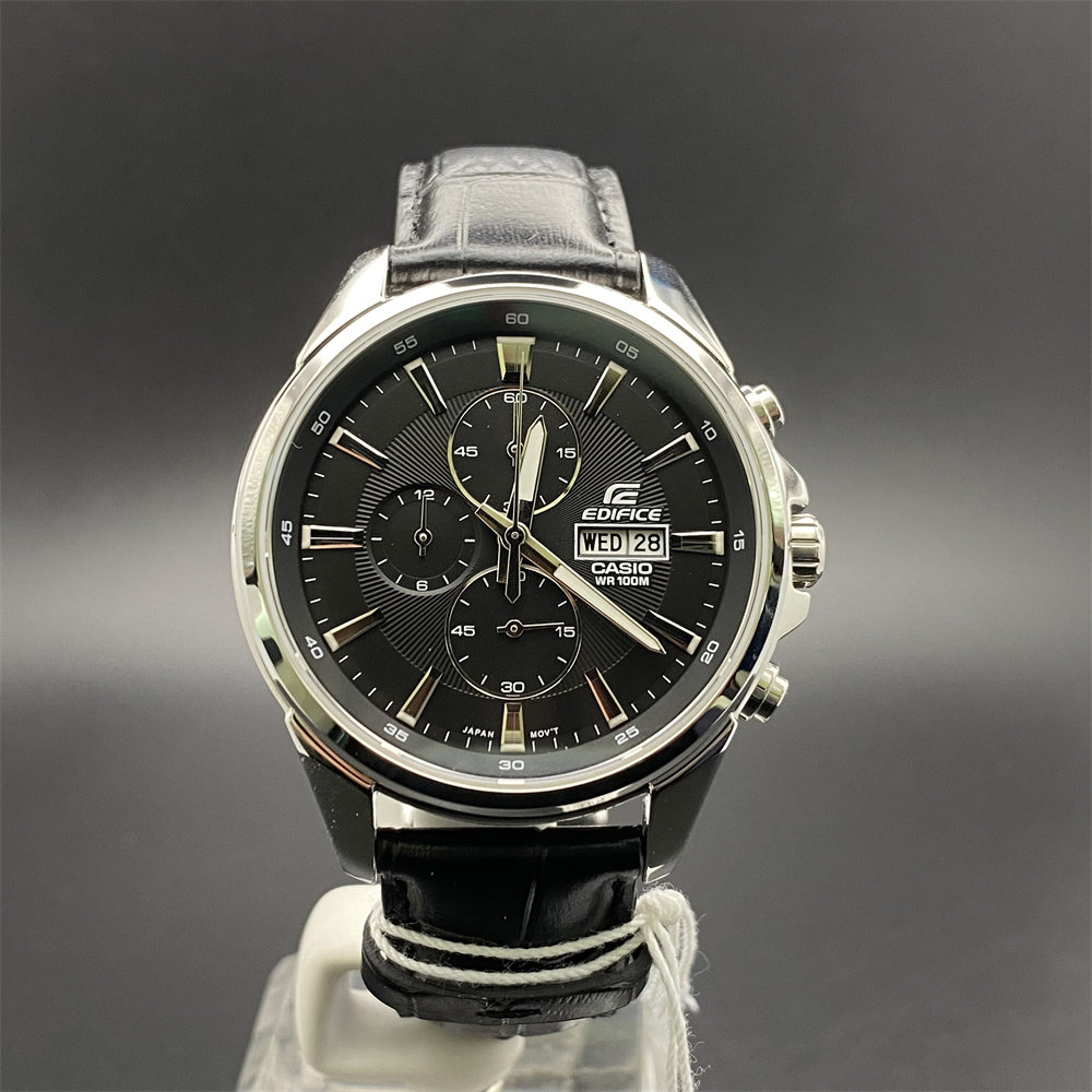 卡西欧艾迪斐斯商务时尚男士手表黑暗之心非机械表efb-509l-1a