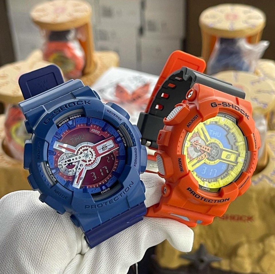 卡西欧火影联名款男士腕表