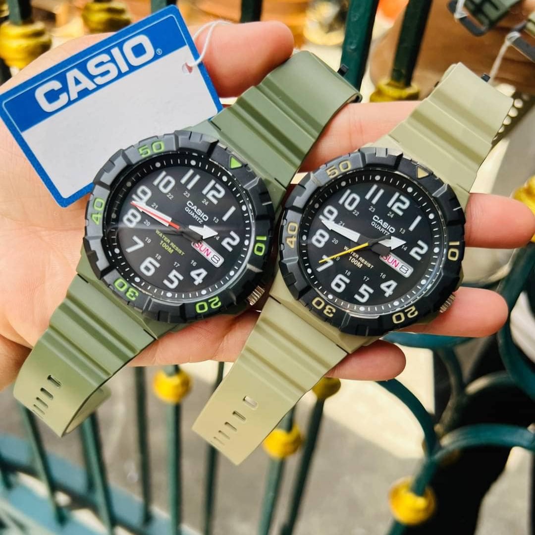 现货秒发卡西欧复古潜水水鬼夜明男女防水电子表mrw-200h mrw-210