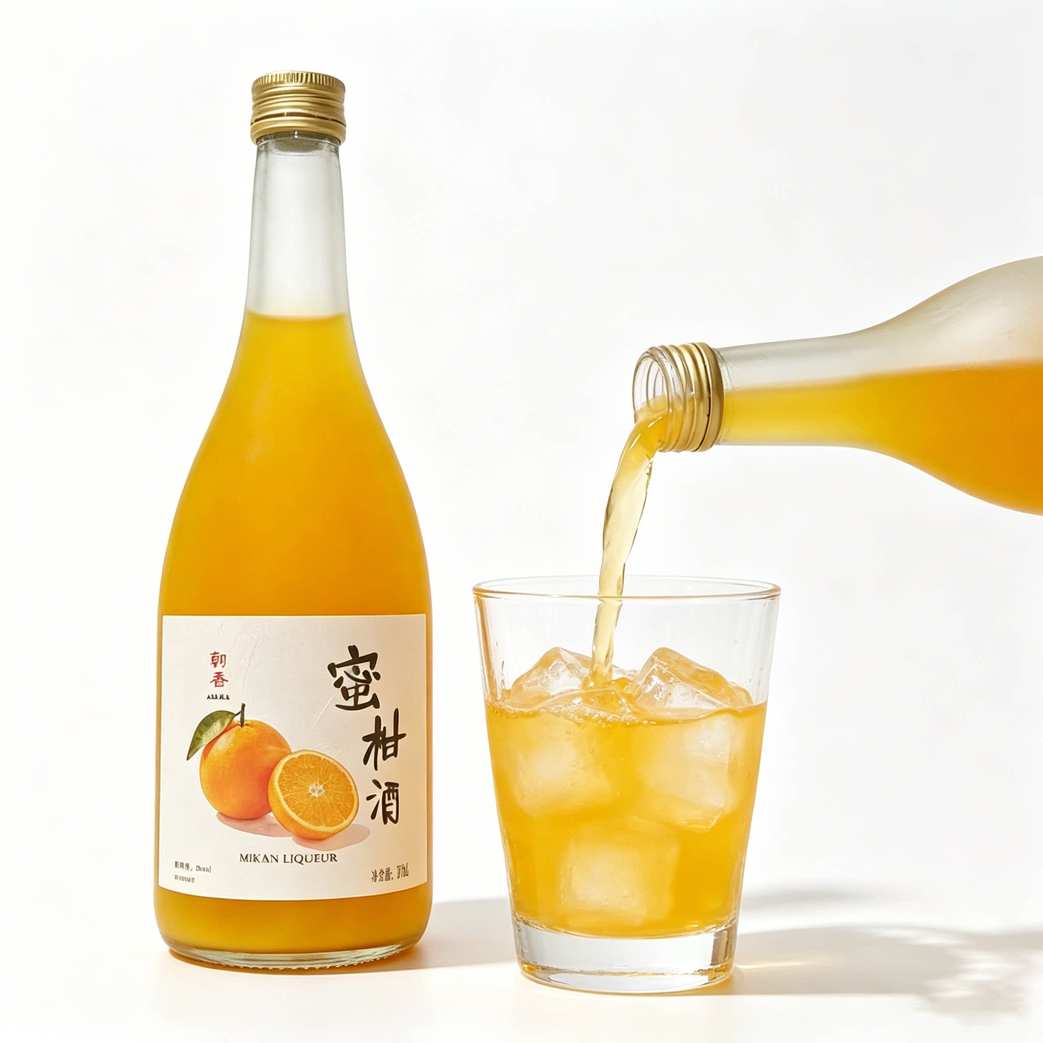 朝香蜜柑酒720ML8度微醺果酒