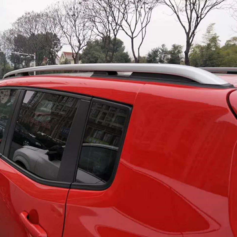 适用于16-25款JEEP自由侠专用行李架改装横杆铝合金免打孔旅行架