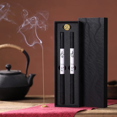 迎香缘礼盒套装芽庄红土沉香线香香薰高端沉奇楠红土线香沉香礼品