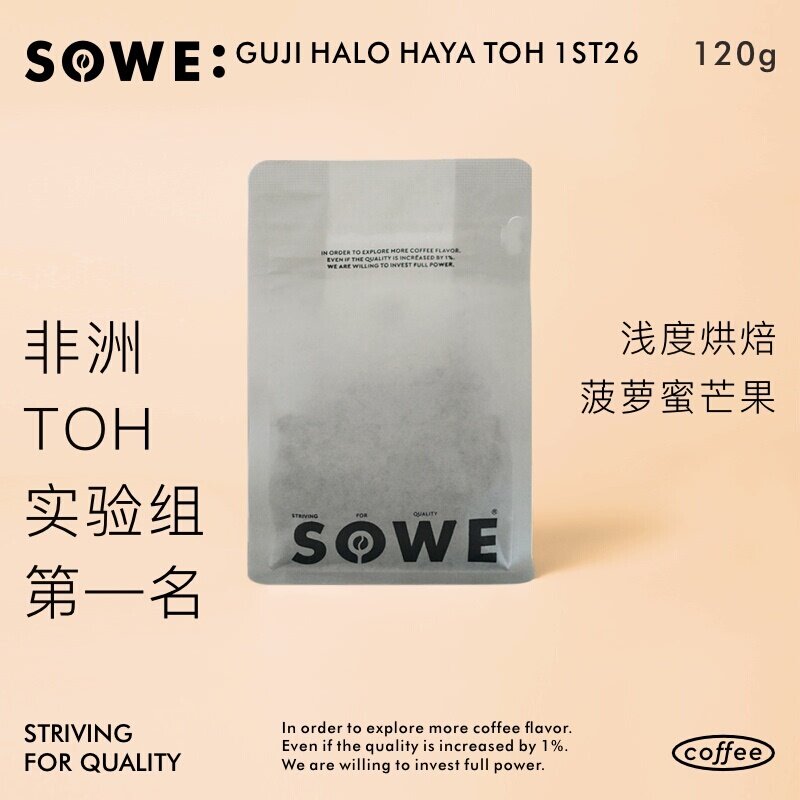 新产季|凑味非洲TOH实验组NO.|厌氧日晒 菠萝蜜芒果手冲精品咖啡