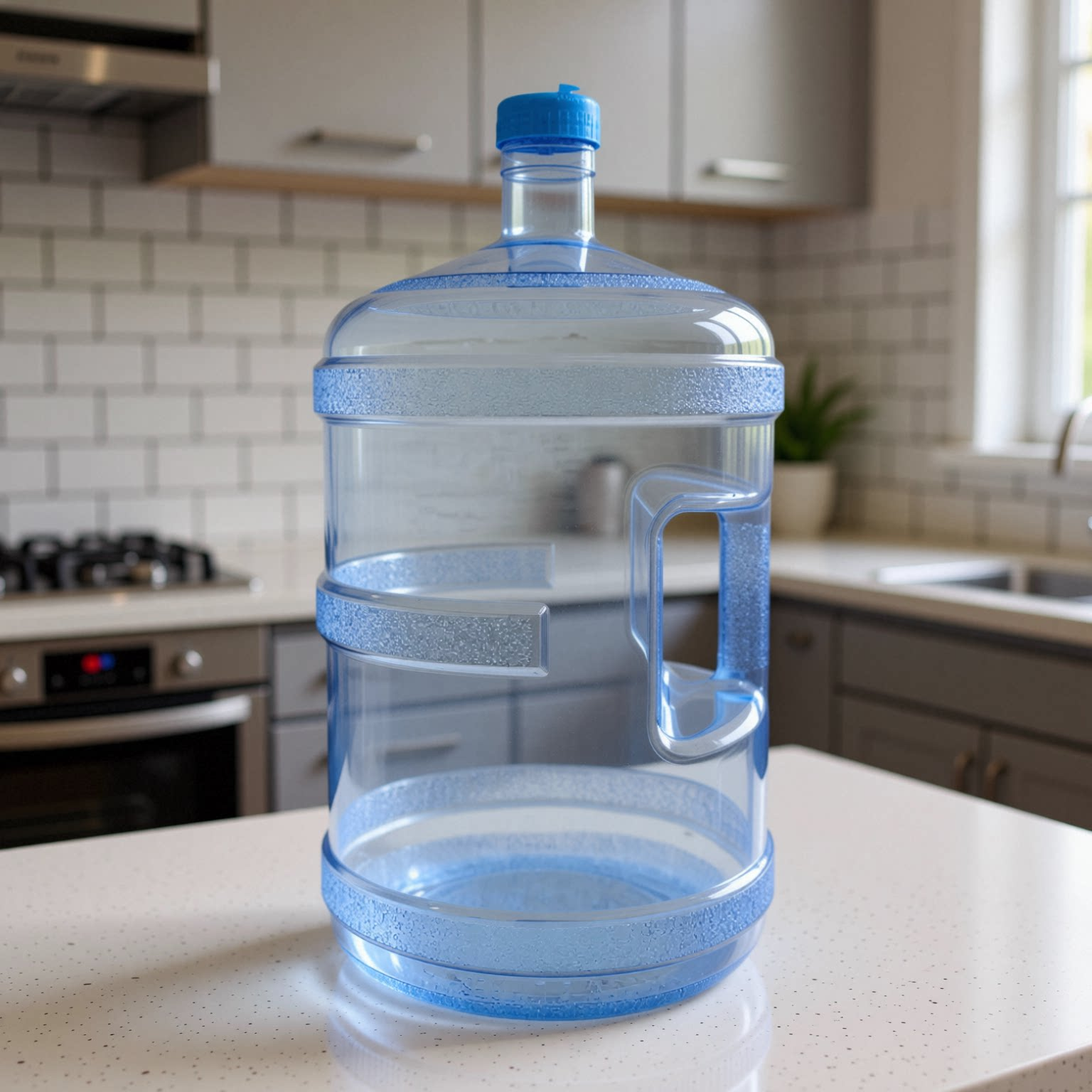 矿泉水桶空桶18升可加水手提带盖家用7.5L大号pc饮水机桶纯净水桶