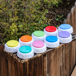 录音按钮萌宠游戏按键发声盒倾听交流神器宠物幼儿园环创亲子互动