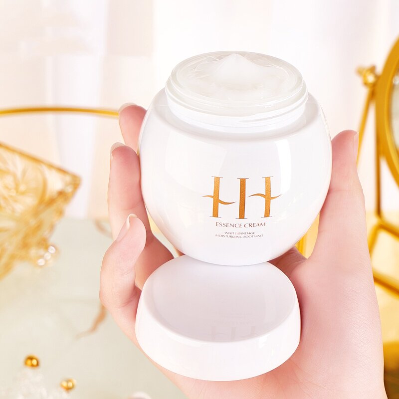 白绷带面霜抗皱紧致淡纹面部护肤品活颜修护舒润日霜女士中年妈妈