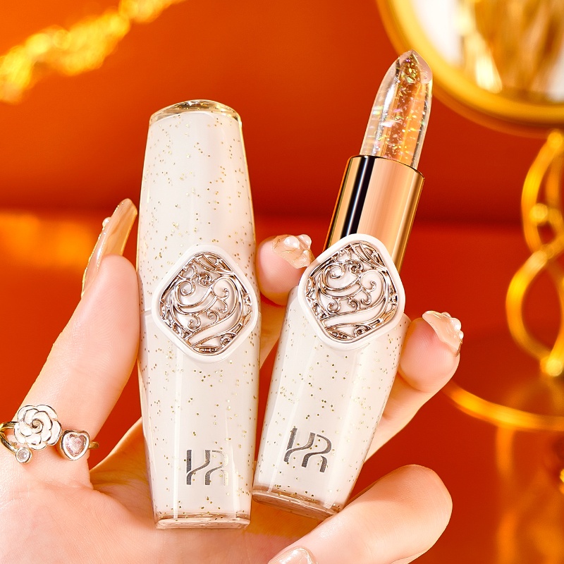 铂金变色口红保湿滋润金箔润唇膏