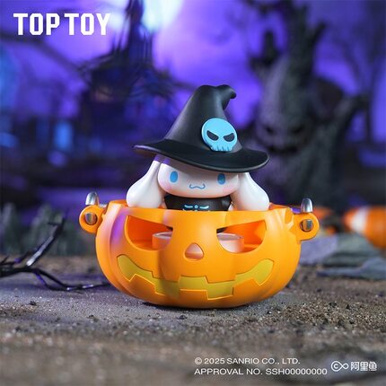 新品TOPTOY三丽鸥万圣捣蛋夜系列潮玩盲盒模玩手办摆件生日女礼物
