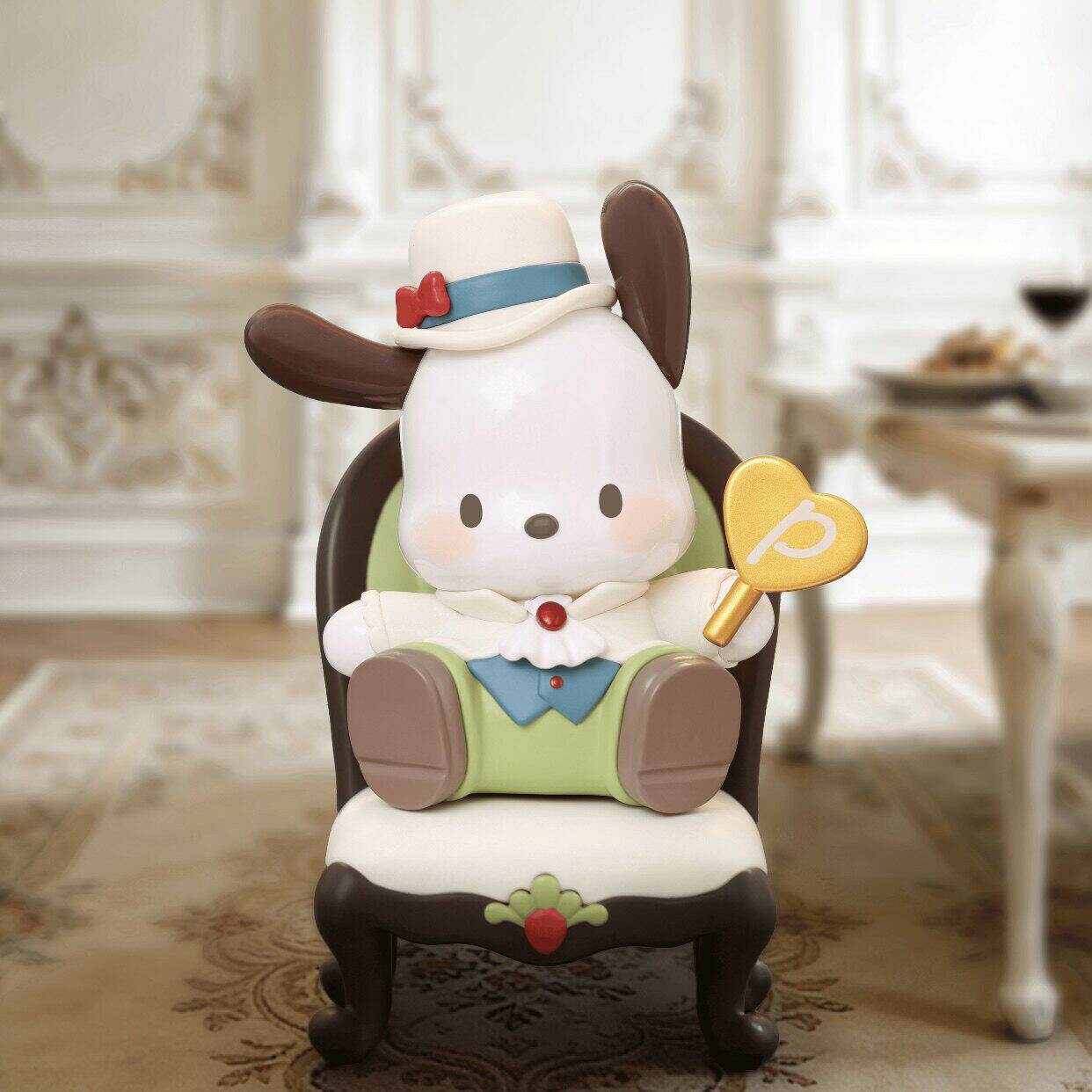 新品TOPTOY帕恰狗钻石侦探系列盲盒潮玩可爱周边摆件礼物手办玩具