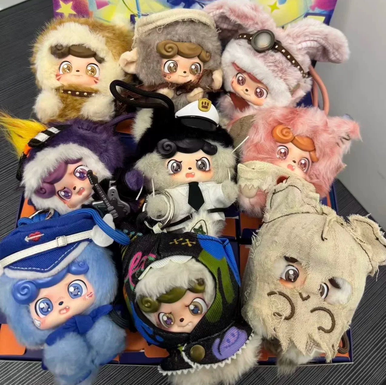 【王俊凯同款】JOTOYS Q宝闪光的小热爱系列盲盒手办潮玩毛绒玩具
