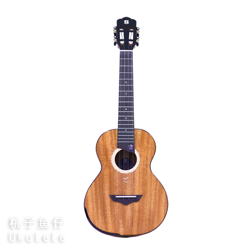 Brightsun102C小岛琴海龟桃花芯全单尤克里里桃子鱼仔ukulele