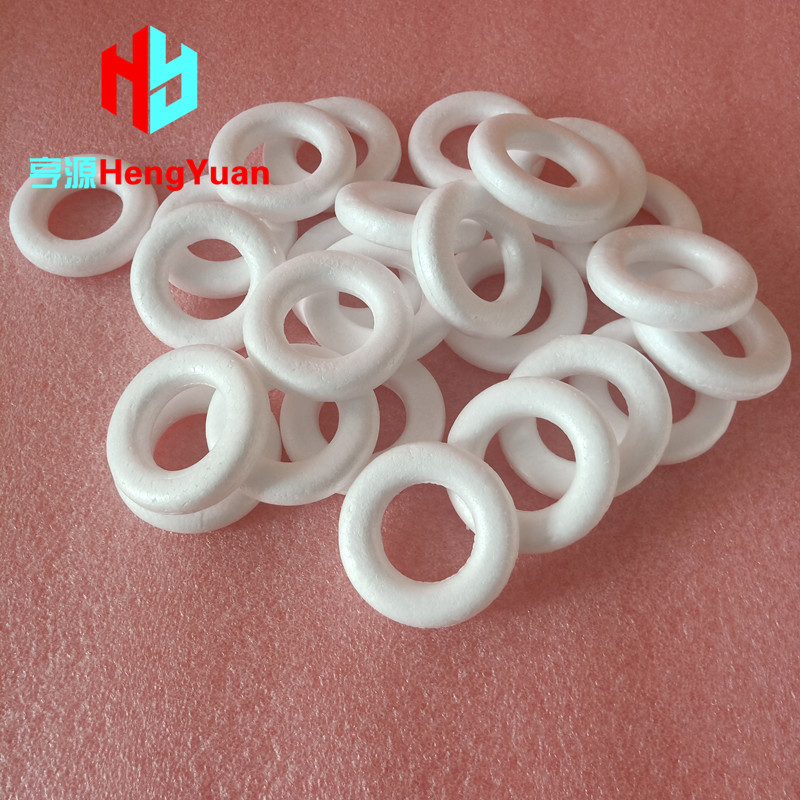 圆环泡沫蛋糕模型 圆柱形假体蛋糕坯 DIY手工练习圆形胚体 圆柱体