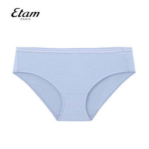 Etam中腰女士透气棉裆三角裤