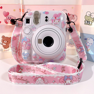 迷你mini12/11/9/8/7+/7s透明硬壳套富士拍立得保护壳25/26liplay