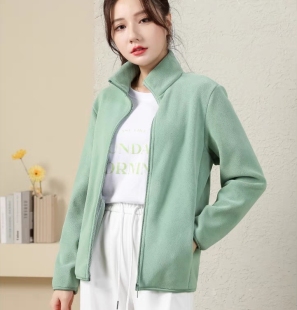 舒服又暖和！秋冬奥粒绒外套女加绒立领卫衣双面绒加厚保暖运动服