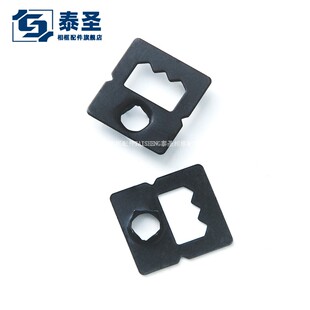 相框配件 帆布画框 850 18mm 1000个 K100 黑色单孔老虎扣