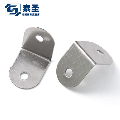 TS-K124 新款泰圣相框配件 银色大半圆包角 16*20mm 500 木框装饰