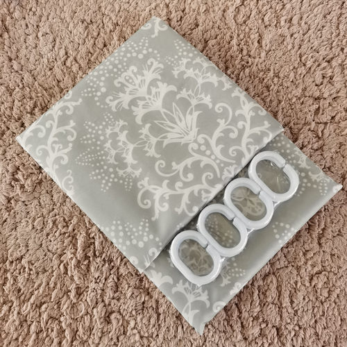 出口剩余防霉涤纶布浴帘碎花隔断