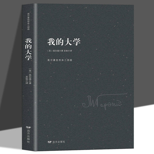 我的大学高尔基 小学生三四五六年级阅读课外书必读正版书目七年级初一初中课外阅读名著书籍推荐高尔基的童年和在人间三部曲老师