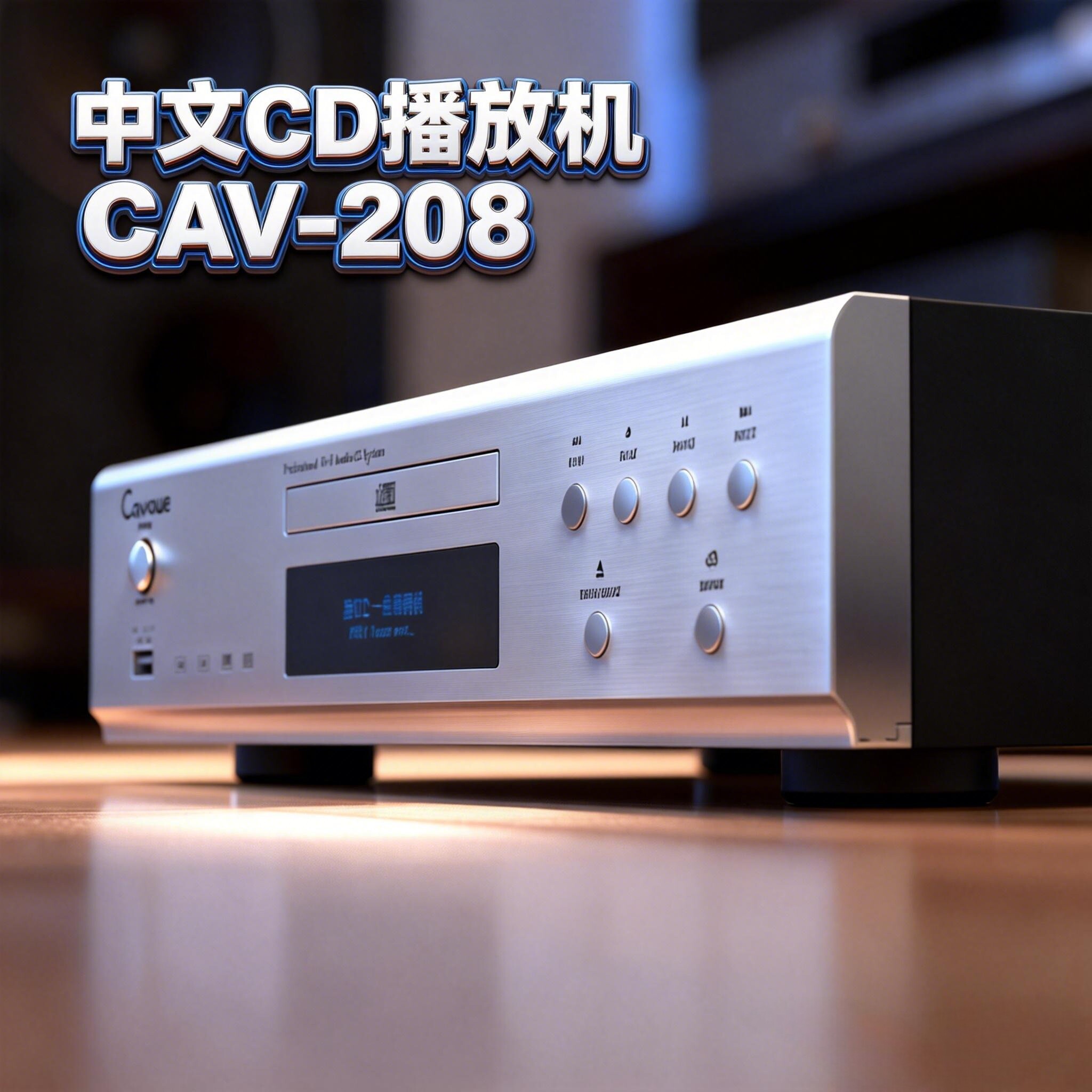 【CAVOOGE】家用cd蓝牙无损高保真HIFI发烧级纯cd数字转盘播放机