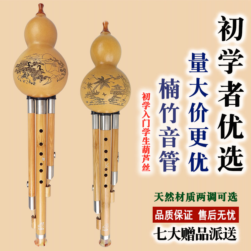 云南古逸雅歌楠竹葫芦丝乐器