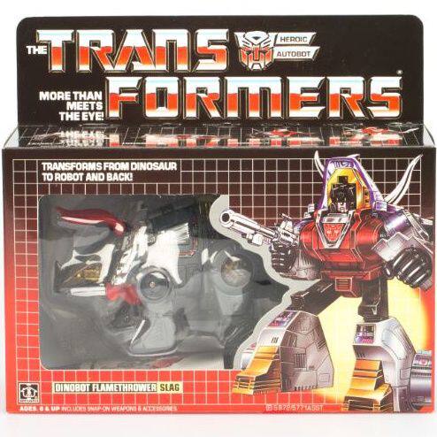 变形玩具金刚 G1 铁渣 动画1984 恐龙 复刻 全新未拆封盒装 包邮