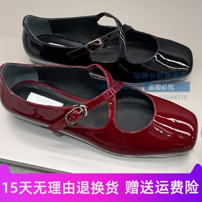 商场同款2025新款爱丽丝玛丽珍鞋平底鞋法式复古单鞋女鞋R0522CQ5