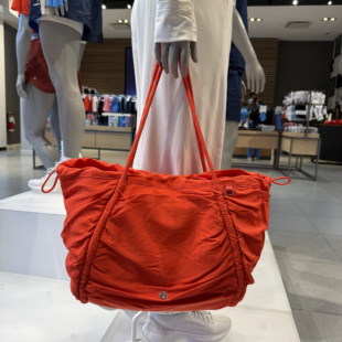 顶亮加拿大lululemon Ruched Tote Bag 24L托特包抽绳包单肩包包