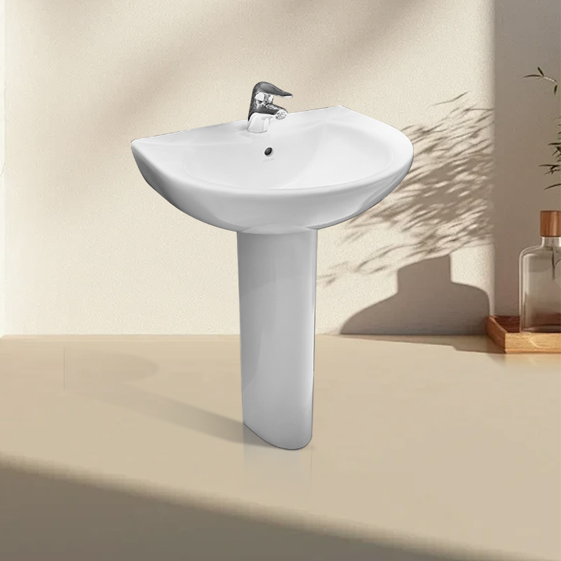 科勒富丽奥柱式洗脸盆台盆面盆