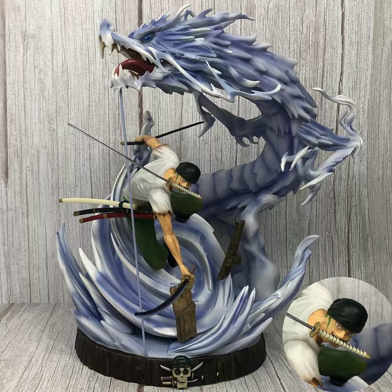 海贼王gk龙卷风索隆手办阿修罗九刀流超大大型限量
