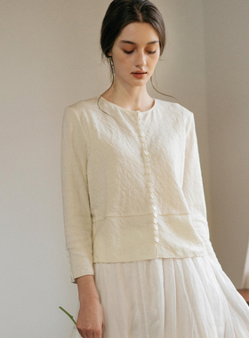 softself羊毛修身针织衫女气质短款开衫打底衫上衣