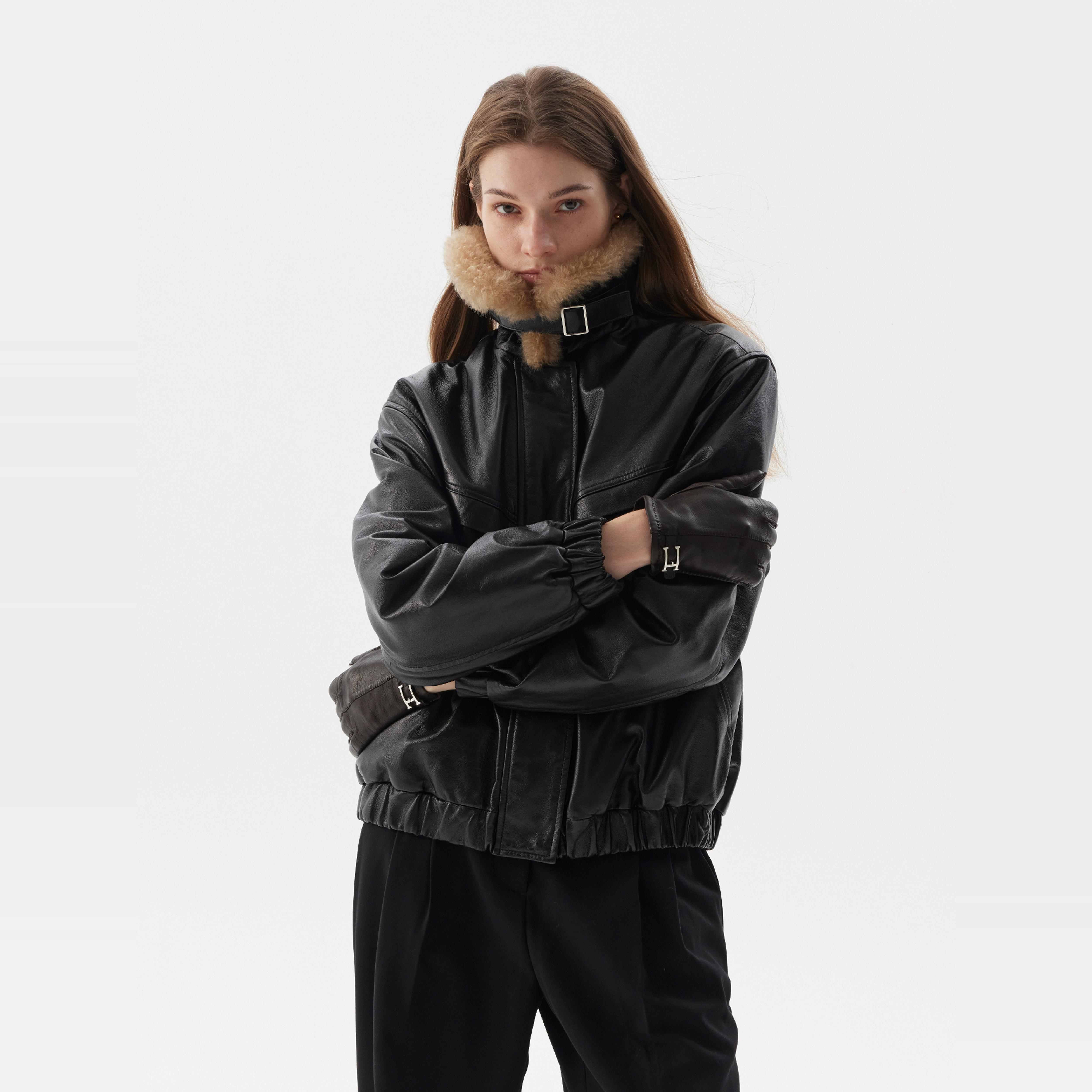 机车质感皮衣SoftSelf摩登