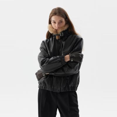 机车质感皮衣SoftSelf摩登