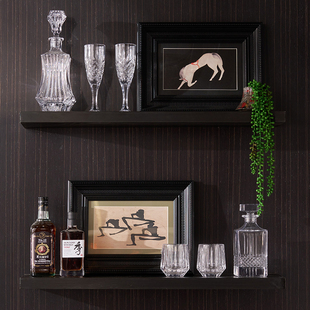 酒柜装饰品摆件轻奢高档花器果盘装饰画酒具套装咖啡厅餐厅会所