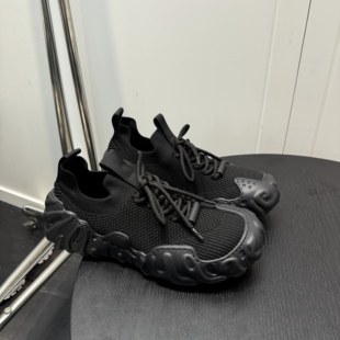 运动鞋 袜子椰子鞋 男透气防臭网鞋 跑步减震飞织小白鞋 夏季 2026新款