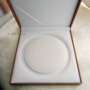 新品放珍珠项链的盒子正方形圆形心形槽首饰盒中国珠宝热销包装盒