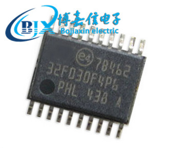 全新进口 STM32F030F4P6 微控制器 32位 CORTEX-M0 贴片TSSOP-20