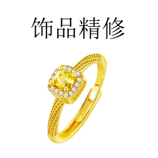 银饰珠宝修图白底修图首饰精修戒指项链吊坠手表修图拍摄珠宝精修