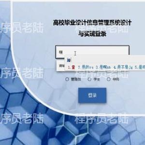 高校设计信息管理系统｜java｜springboot｜vue｜mysql｜万字文档